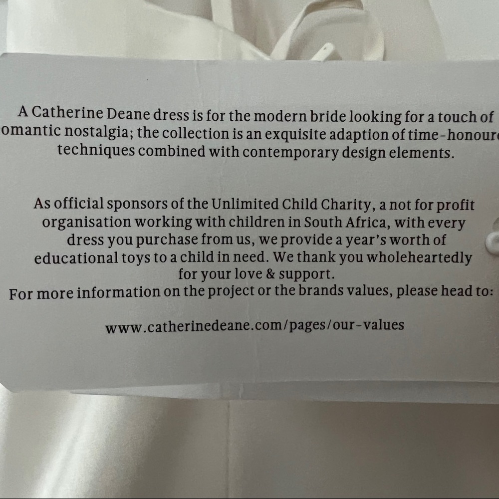 Catherine Deane bridal bodysuit - Picture 4 of 6